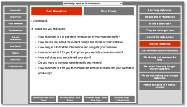 Sales Script Generator and Call Script Software that Builds Sales ...